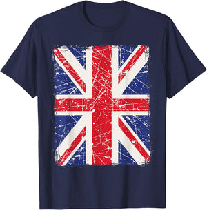 Union Jack, British flag T-Shirt - T-Shirt | Navy