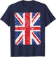 Union Jack, British flag T-Shirt - T-Shirt | Navy