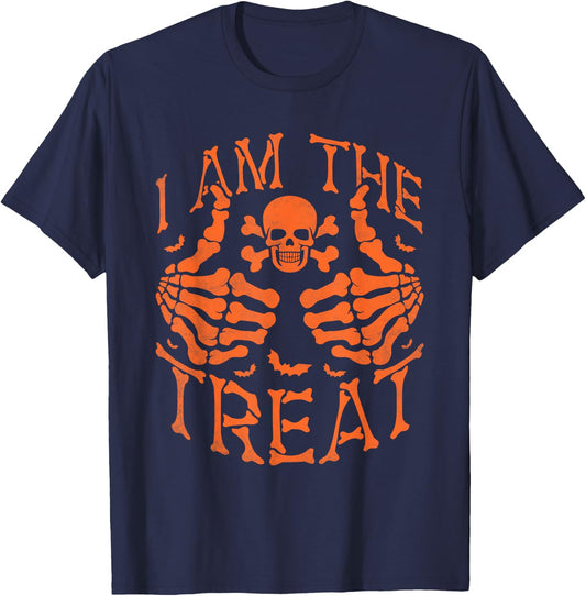 I Am The Treat, Halloween T-Shirt - T-Shirt | Navy
