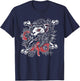 Wolf In Sheep's Clothing American Traditional Tattoo Flash T-Shirt - T-Shirt | Navy