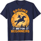 Brooms Are For Beginners Witch Halloween T-Shirt - T-Shirt | Navy