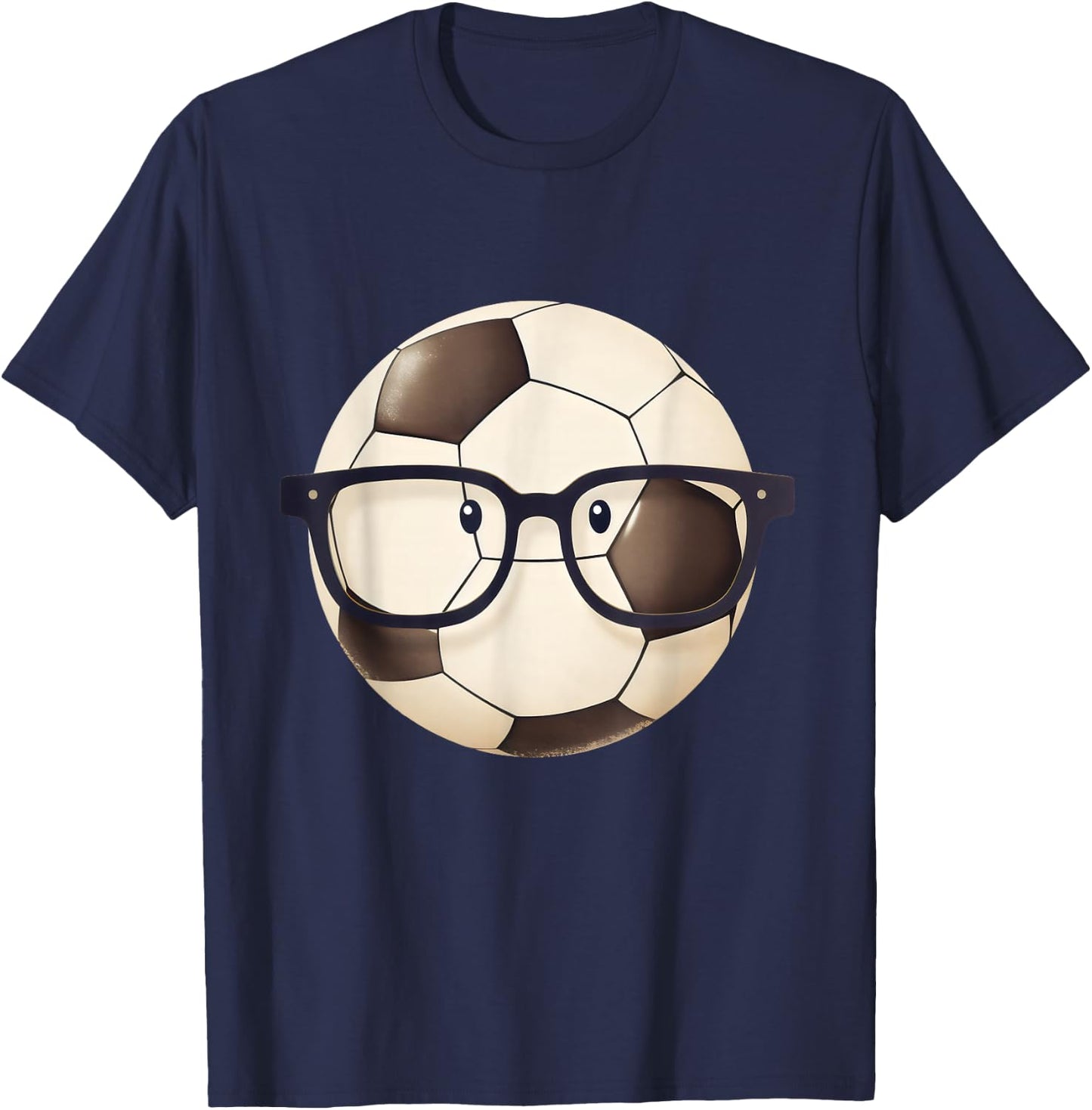 Soccer Ball Player Football Athlete Toddler Boy Girl Mom Dad T-Shirt - T-Shirt | Navy
