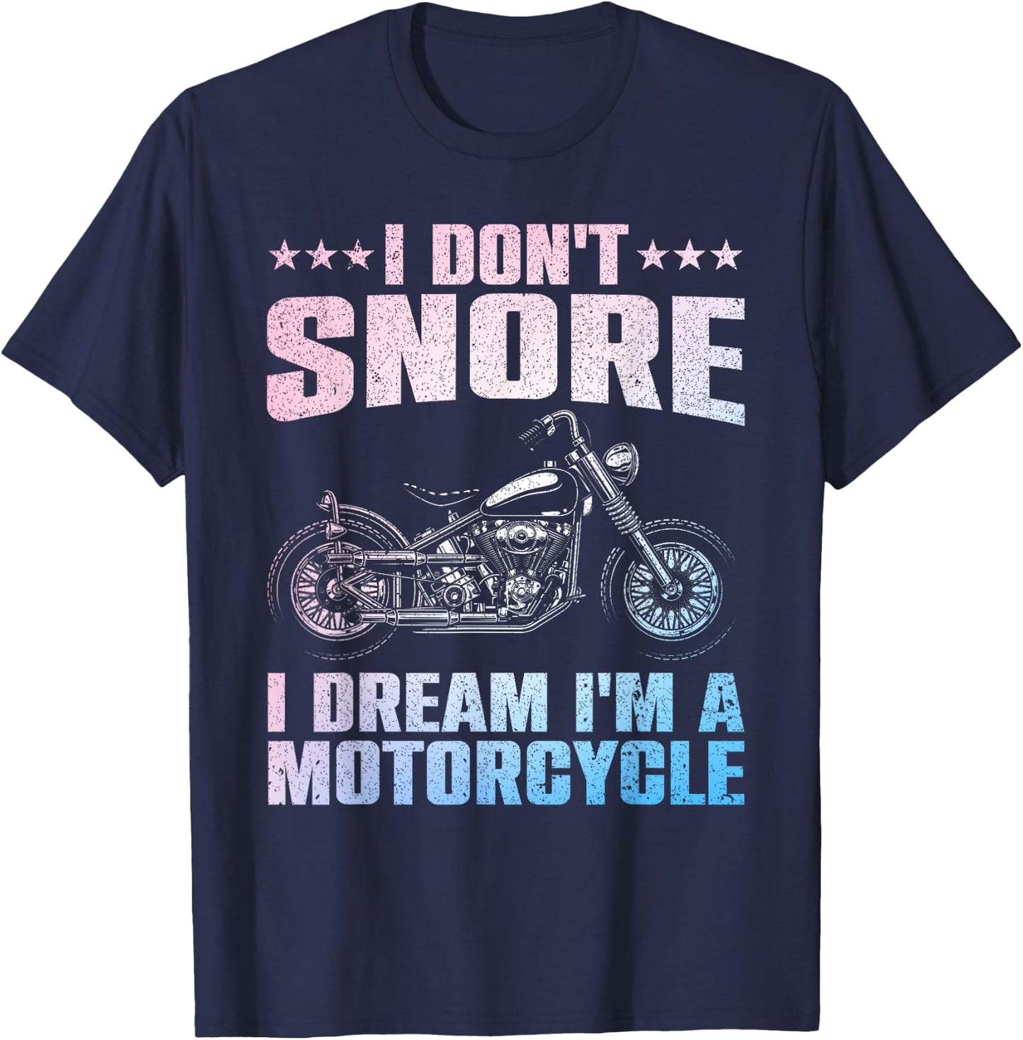 Funny Motorcycle Design Women Motorcycle Rider Lover T-Shirt - T-Shirt | Navy
