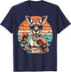Boxing Roger | Australian Kangaroo | Boxing Boxer Kangaroo T-Shirt - T-Shirt | Navy