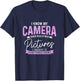 Funny Photographer Vintage Camera Funny Photography T-Shirt - T-Shirt | Navy