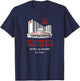 California Hotel Casino Retro Vintage Las Vegas T-Shirt - T-Shirt | Navy
