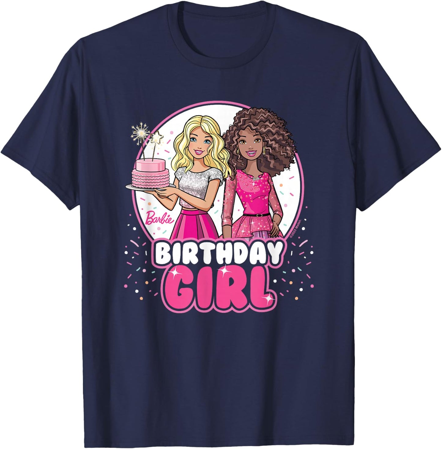 Barbie - Birthday Girl T-Shirt - T-Shirt | Navy