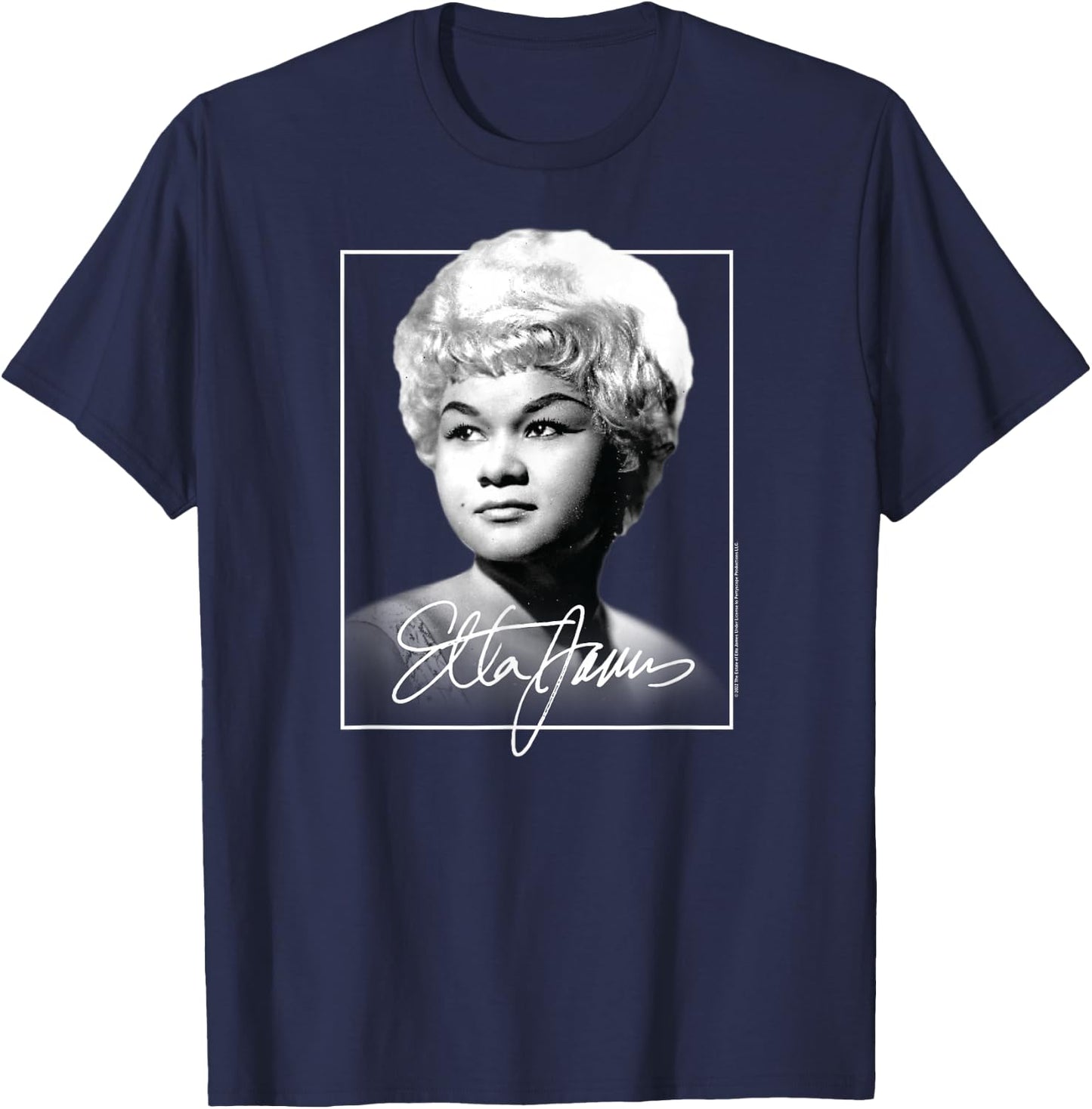 Etta James - Etta T-Shirt - T-Shirt | Navy
