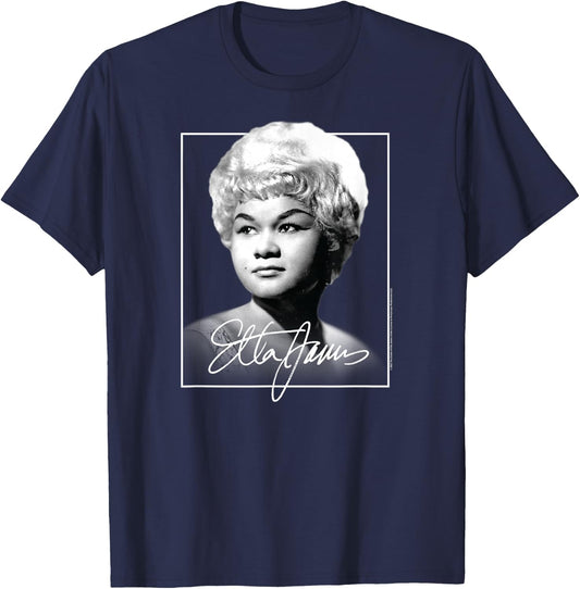 Etta James - Etta T-Shirt - T-Shirt | Navy