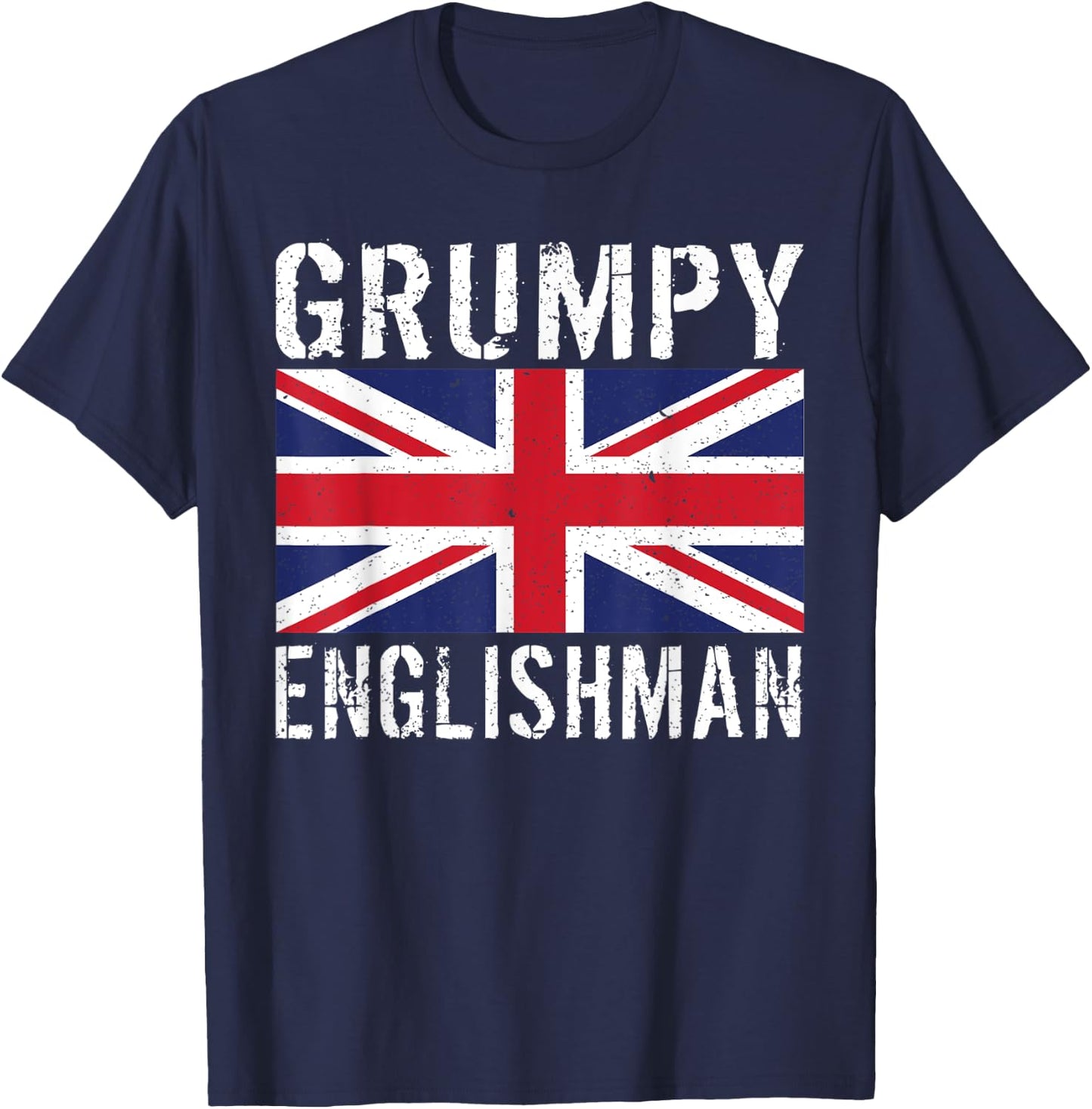England Grumpy Englishman T-Shirt - T-Shirt | Navy