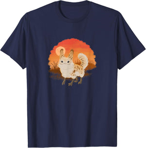 Star Wars: Ahsoka Loth-Cat Fluffy Sunset Vignette Portrait T-Shirt - T-Shirt | Navy