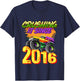 Kids Monster Truck Crushing It Since 2016 Kids Birthday Party T-Shirt - T-Shirt | Navy