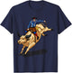 Rodeo Clown Funny Bull Fighting Lover Gag Bullfighter Outfit T-Shirt - T-Shirt | Navy