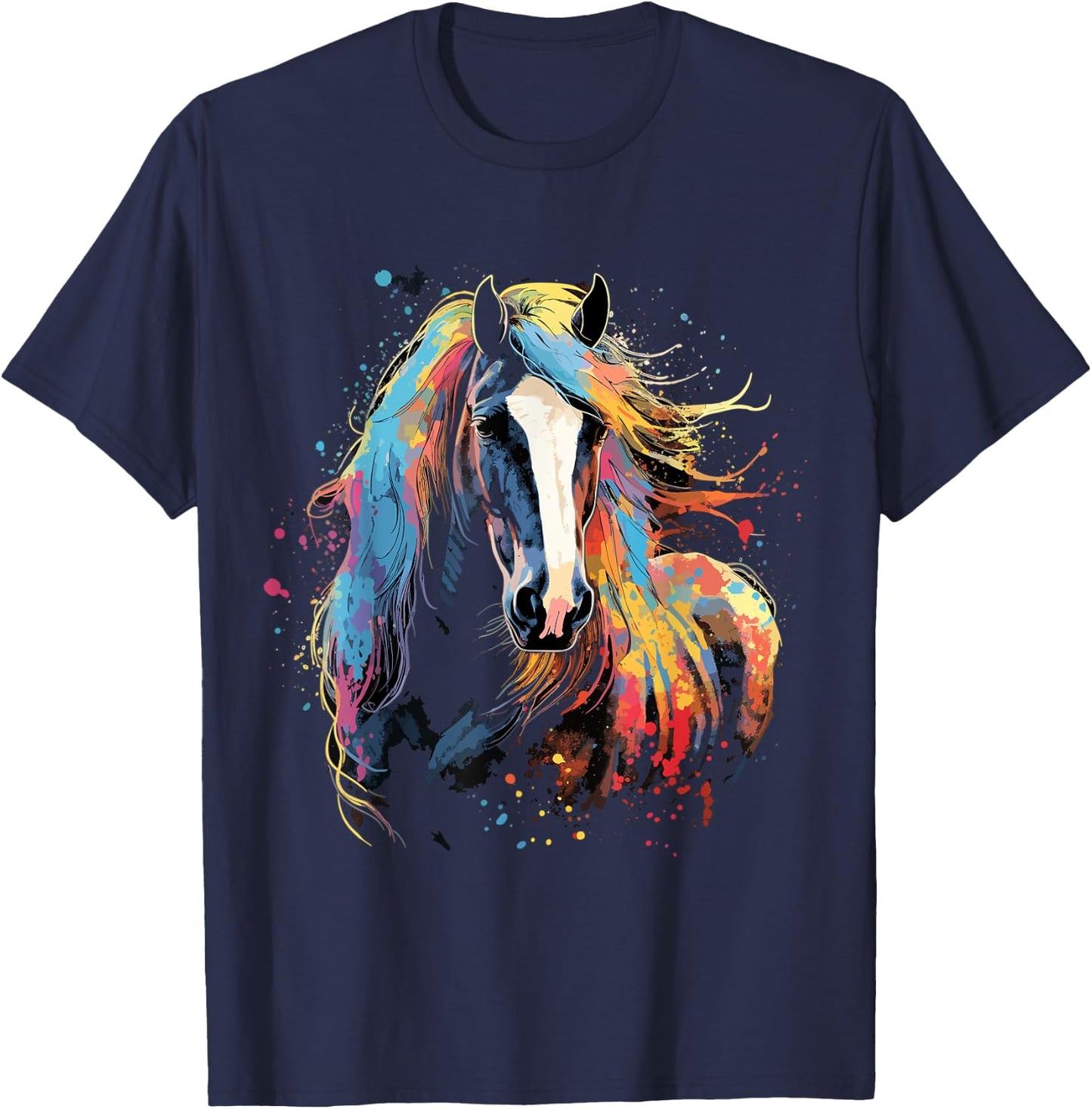 Clydesdale Horse Riding Dressage Show Jumping Horse Stable T-Shirt - T-Shirt | Navy