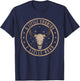 A Little Country A litlle Hood Vintage Bull Skull Western T-Shirt - T-Shirt | Navy