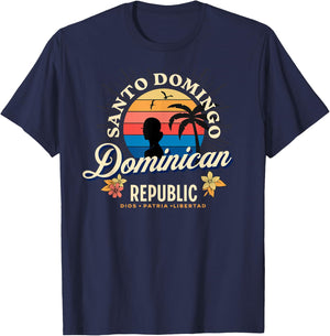 Santo Domingo | Dominican Republic T-Shirt - T-Shirt | Navy