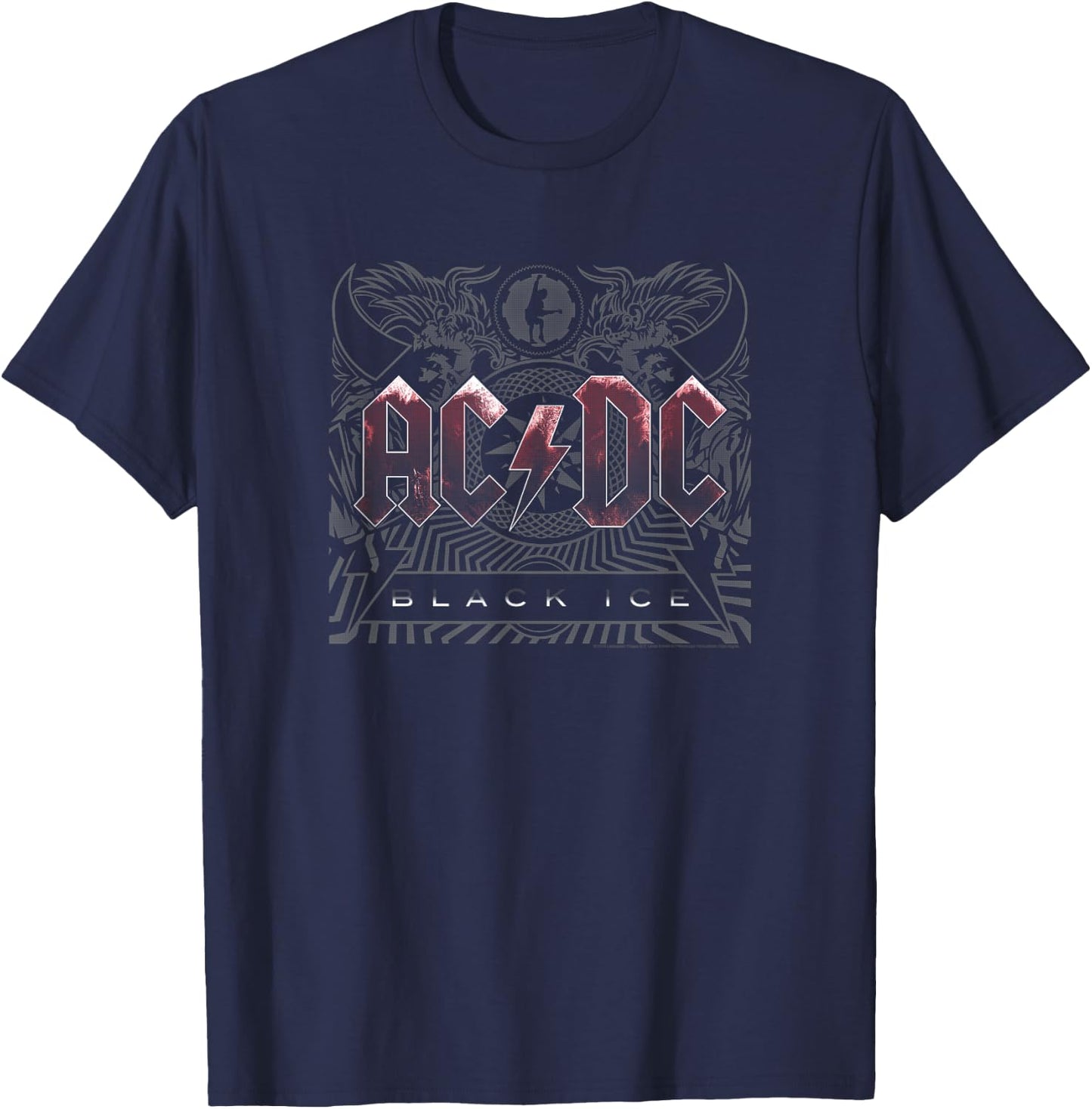 AC/DC - Black Ice T-Shirt - T-Shirt | Navy