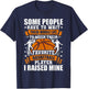 My Favorite Basketball Player I Raised Mine T-Shirt - T-Shirt | Navy