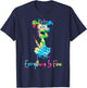 Its Fine Im Fine Everythings Fine Dog Mom Dad Lovers Tie Dye T-Shirt - T-Shirt | Navy
