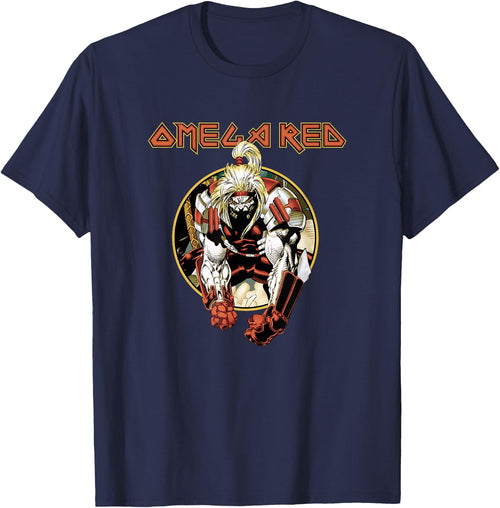 Marvel X-Men Omega Red Vintage Circle Portrait