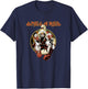 Marvel X-Men Omega Red Vintage Circle Portrait T-Shirt - T-Shirt | Navy
