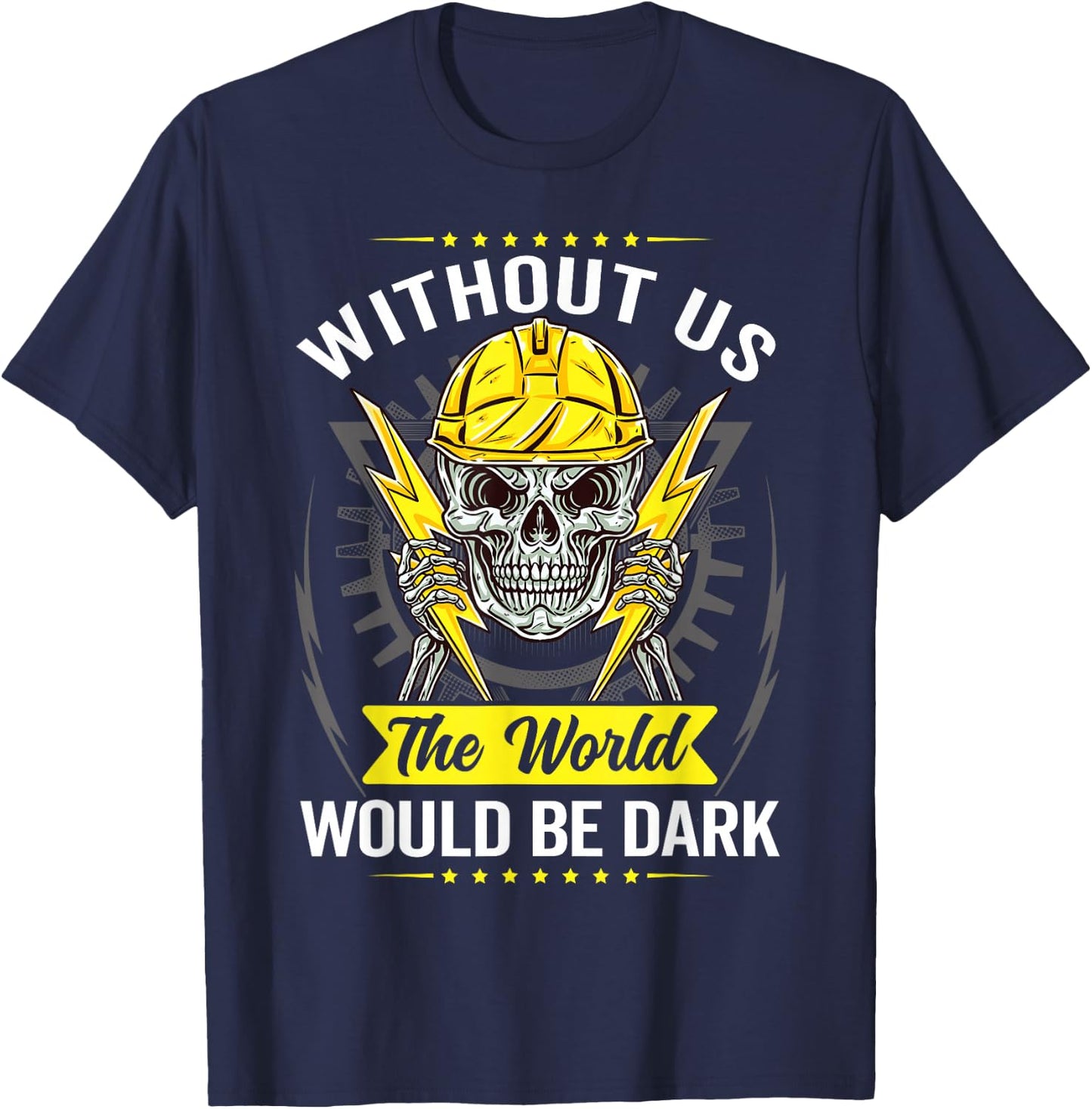 Electrical Lineman Power Lineman T-Shirt - T-Shirt | Navy