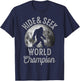 Bigfoot Moon Fantasy Hide And Seek World Champion Sasquatch T-Shirt - T-Shirt | Navy