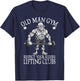 Old Man Gym Respect Your Elders Funny Workout Bodybuilding T-Shirt - T-Shirt | Navy