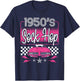 1950's Sock Hop 50S Sock Hop T-Shirt - T-Shirt | Navy