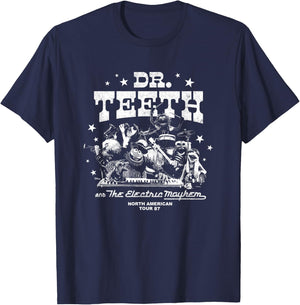 The Muppets - Dr Teeth T-Shirt - T-Shirt | Navy