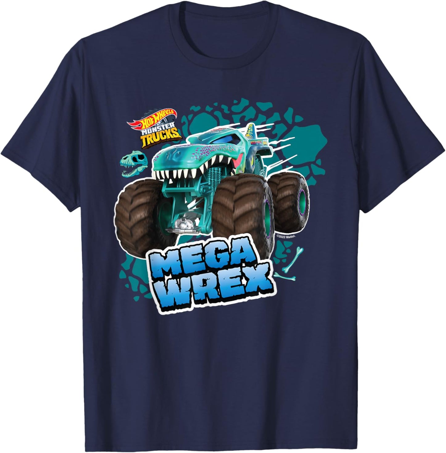 Hot Wheels - Mega Wrex T-Shirt - T-Shirt | Navy