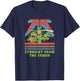 Teenage Mutant Ninja Turtles Straight From The Sewer Retro T-Shirt - T-Shirt | Navy