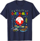 4 Year Old Fishing 4th Birthday Boy Bday Party Decorations T-Shirt - T-Shirt | Navy