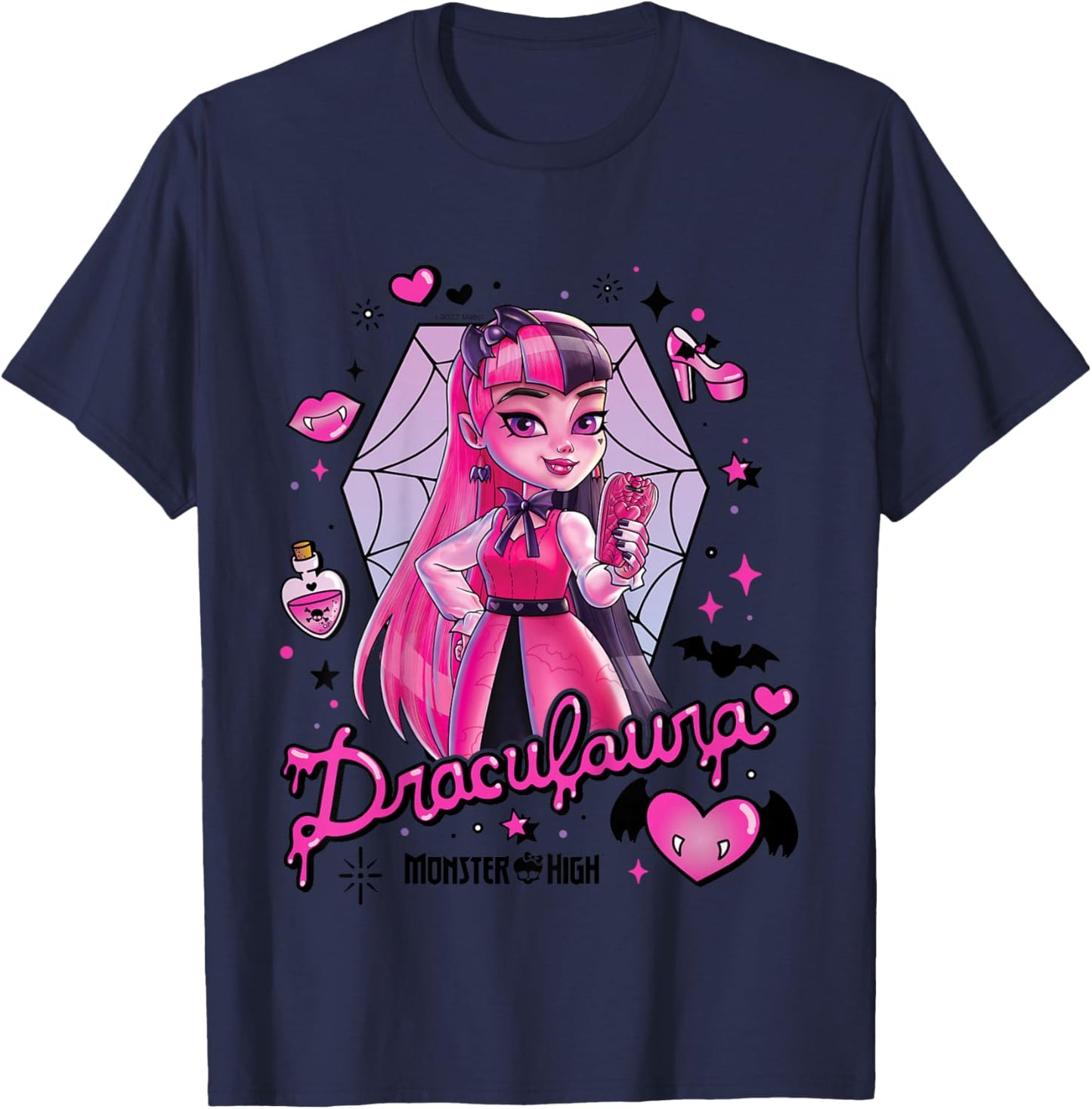 Monster High - Draculara T-Shirt - T-Shirt | Navy