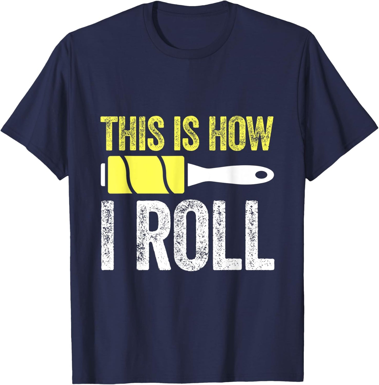 Roller Lint Hair Hairy Furry Pets Dog Cat Funny Women T-Shirt - T-Shirt | Navy