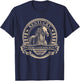 Horse Racing Vintage Derby Horse Jockey Costume T-Shirt - T-Shirt | Navy