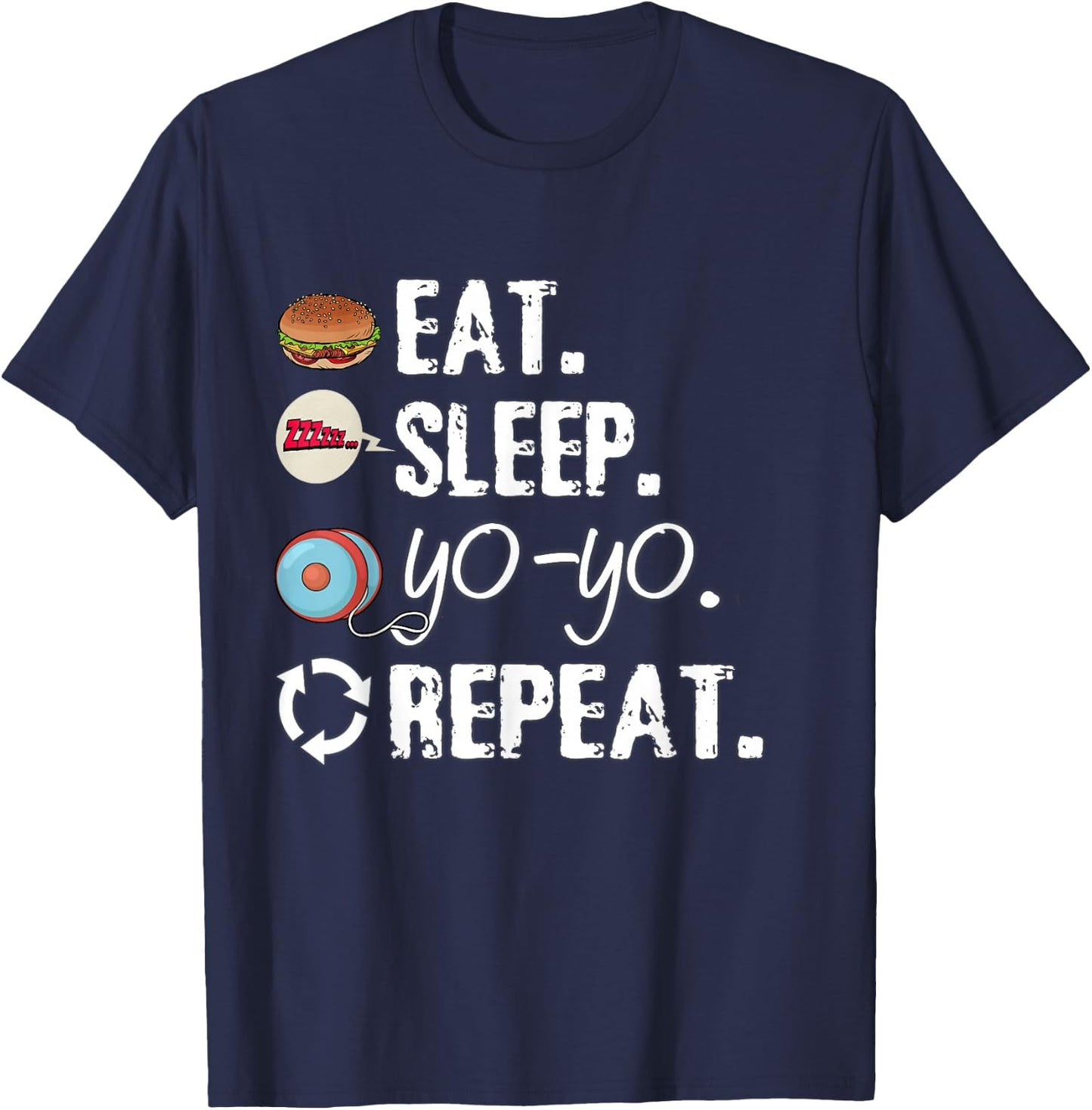 Love yo yo kids Shirt yo-yo Lovers and girls T-Shirt - T-Shirt | Navy