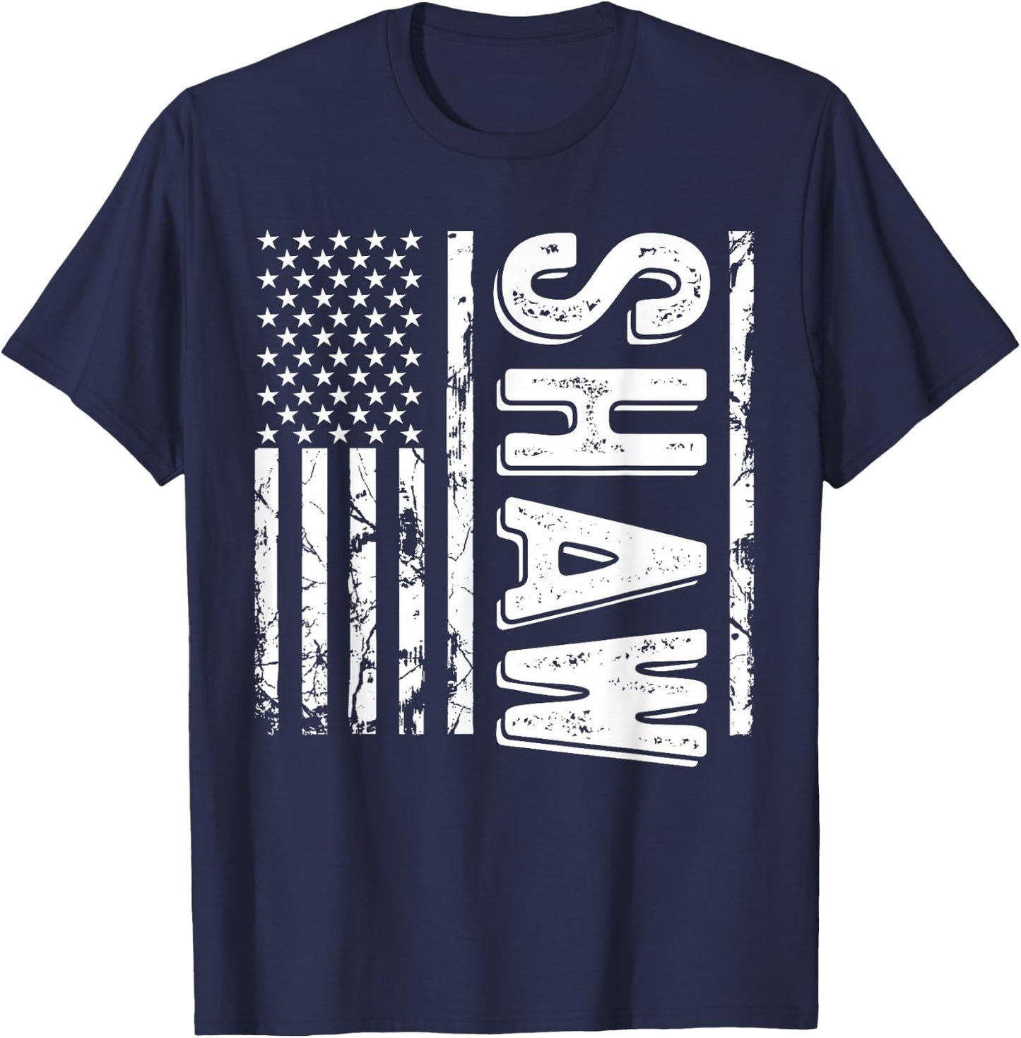 Shaw Last Name Funny Surname Team Shaw Family T-Shirt - T-Shirt | Navy