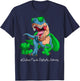 Duchenne Muscular Dystrophy Awareness Month Green Ribbon T-Shirt - T-Shirt | Navy