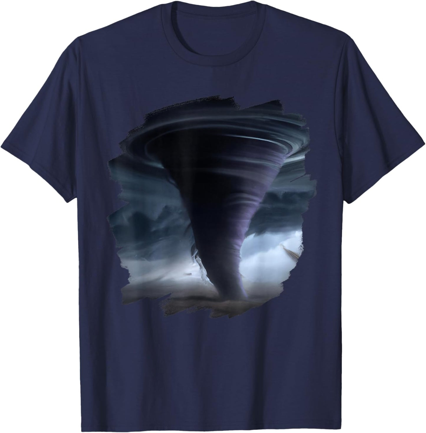 Tornado Storm Tornados Nature Weather Chaser Meteorologist T-Shirt - T-Shirt | Navy