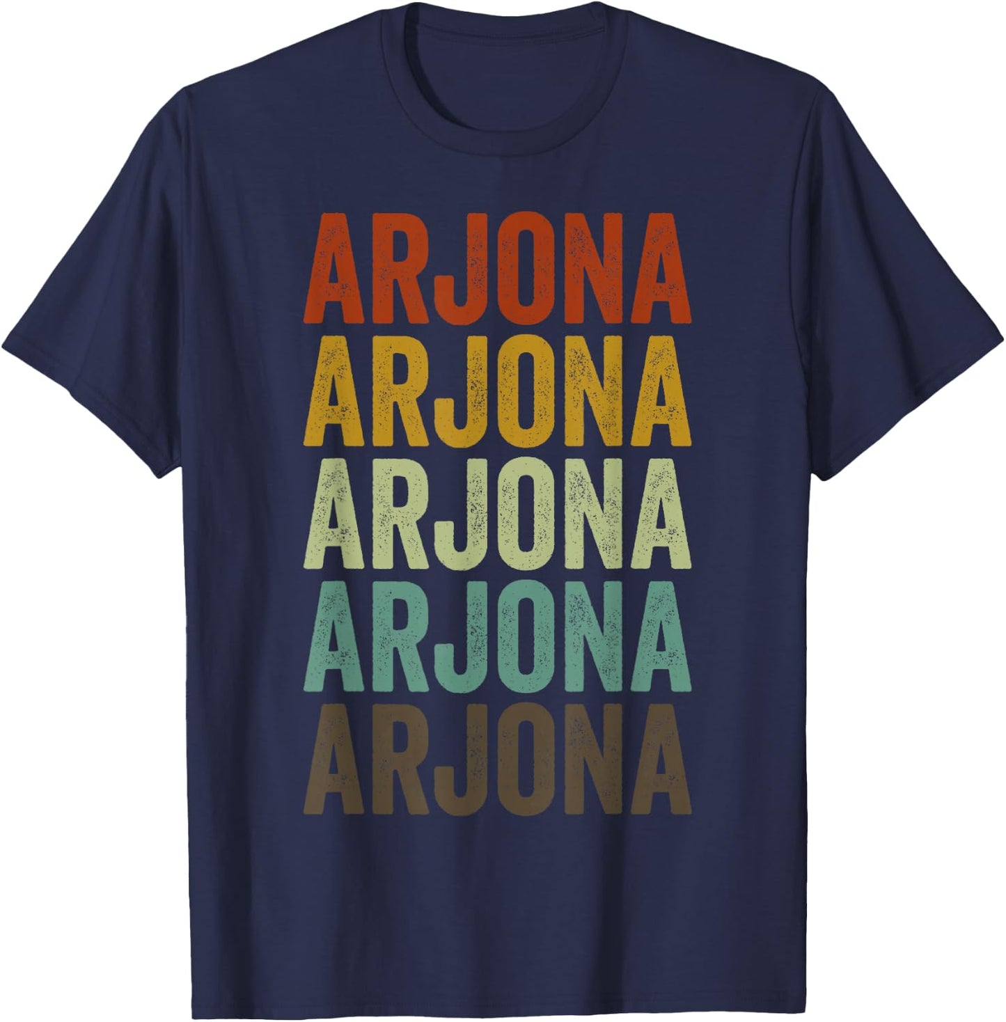 Arjona Retro City T-Shirt - T-Shirt | Navy