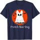 Halloween Frenchie French Bulldog Boo-Dog Dog Lover Owner Women Kids T-Shirt - T-Shirt | Navy