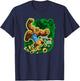 Marvel Fantastic Four The Thing Vs Doctor Doom Vintage T-Shirt - T-Shirt | Navy