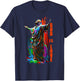 Christ God is Love Graffiti Design for Christian Jesus T-Shirt - T-Shirt | Navy