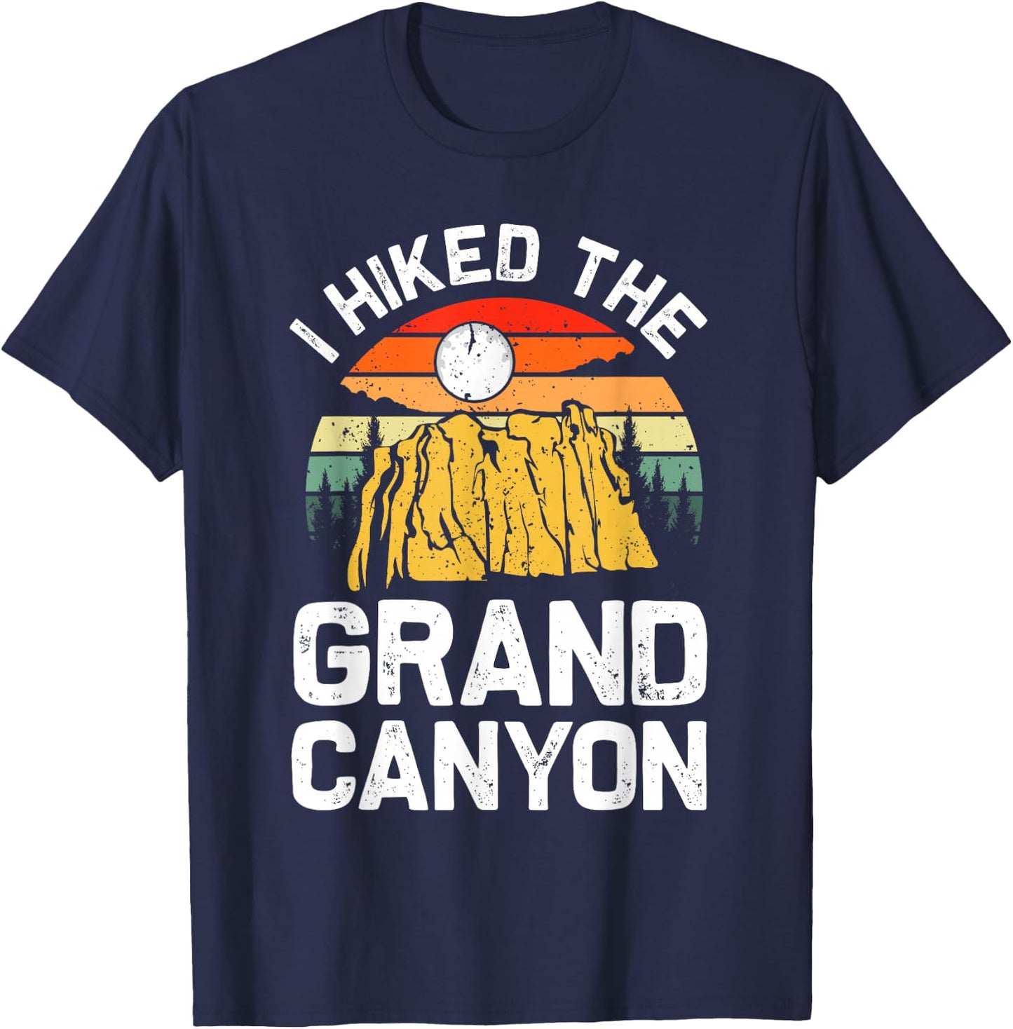 Cool Grand Canyon Women Hiking National Park Travel T-Shirt - T-Shirt | Navy