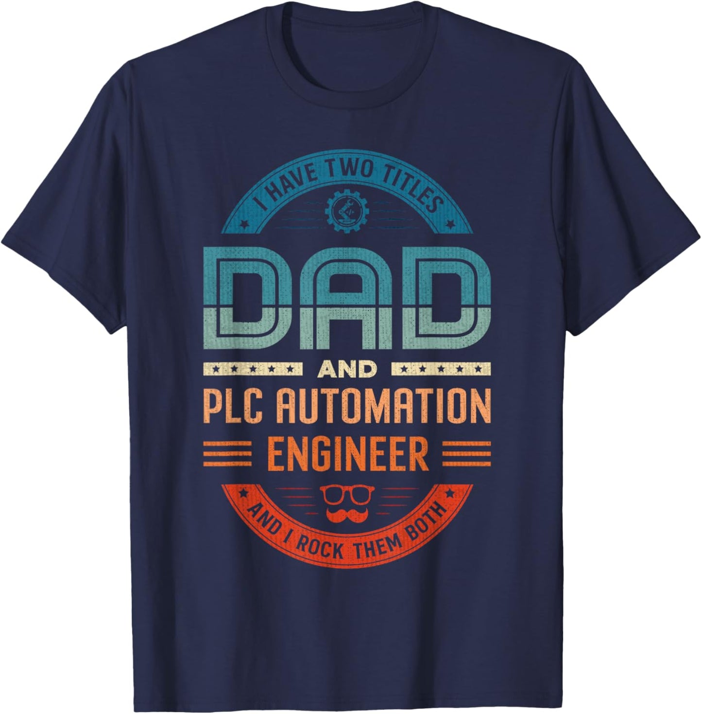Controls Engineer HMI PLC Programmer PLC Automation Engineer T-Shirt - T-Shirt | Navy