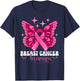 Breast Cancer Awareness T-Shirt - T-Shirt | Navy