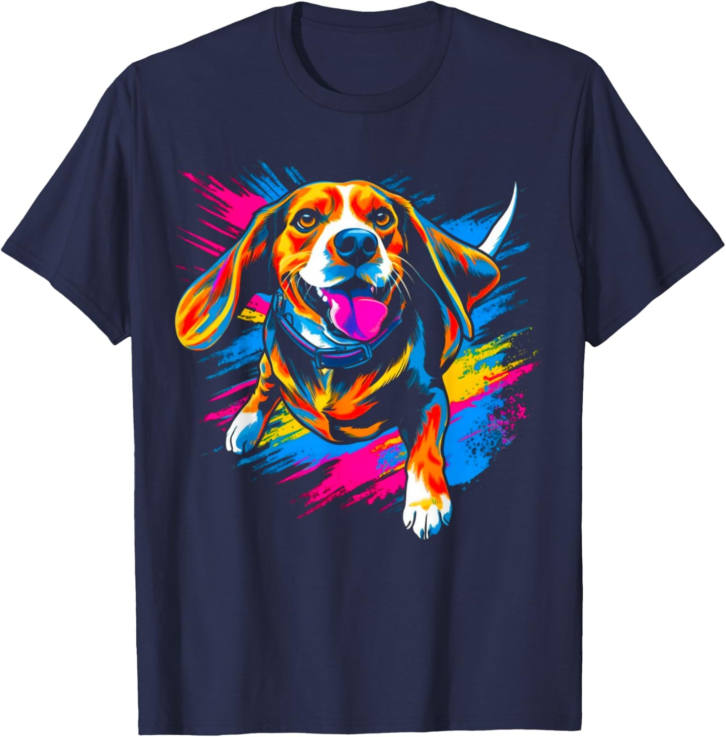Beagle Dog T-Shirt - T-Shirt | Navy