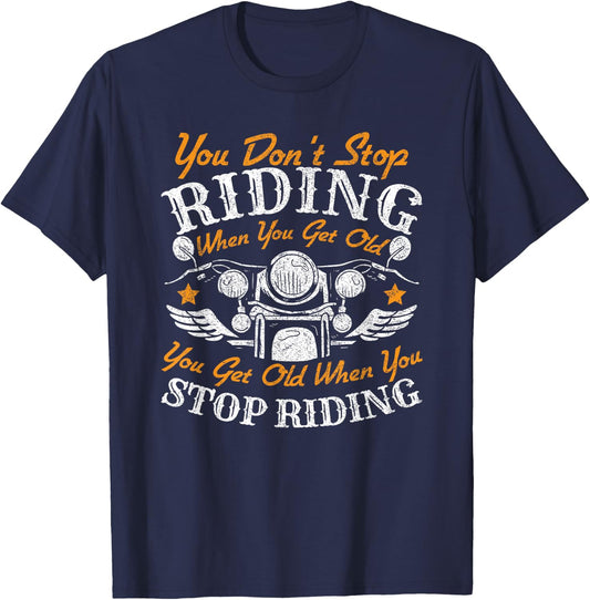 Motorcycle T-Shirt - T-Shirt | Navy