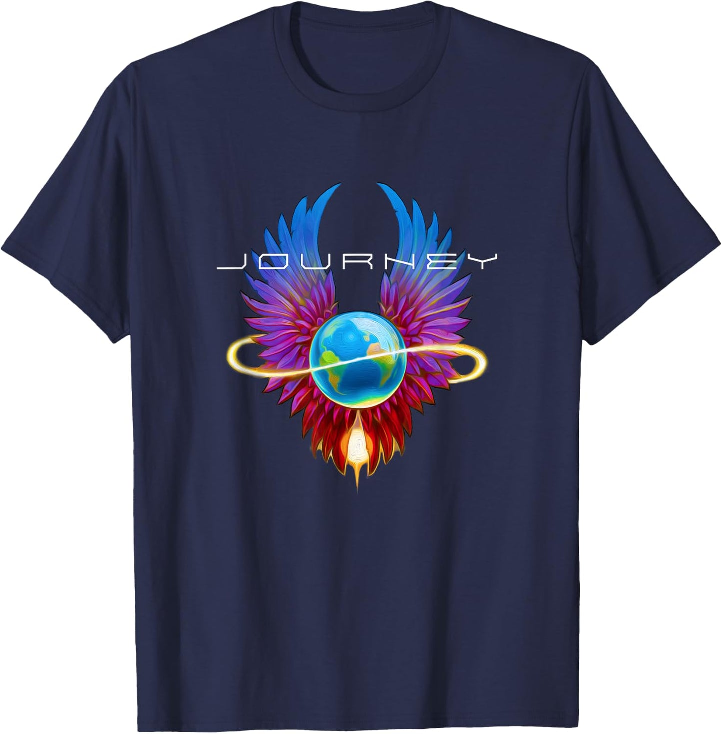 Journey Infinity Wings T-Shirt - T-Shirt | Navy